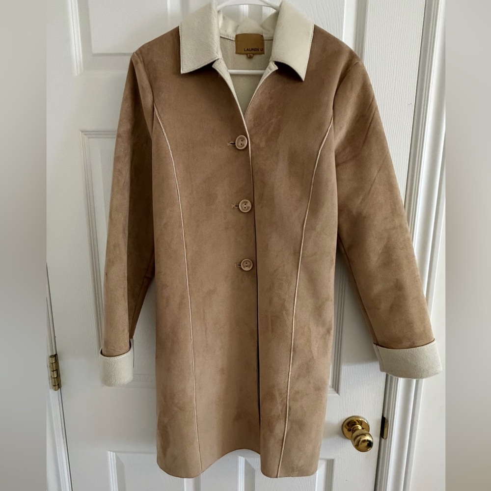 Luxurious Tan Teddy Jacket for Women
